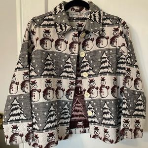 Christmas Snowman Blazer